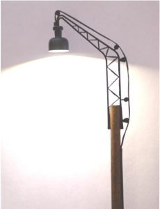 Gleisfeldleuchte/BW Lampe einzeln mit Stecksockel